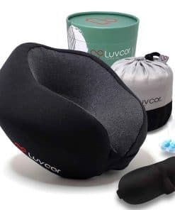 Cojín para el Cuello de Viaje de Espuma Viscoelástica de