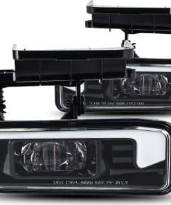 AMONLY Luces LED antiniebla con DRL compatibles con Chevy
