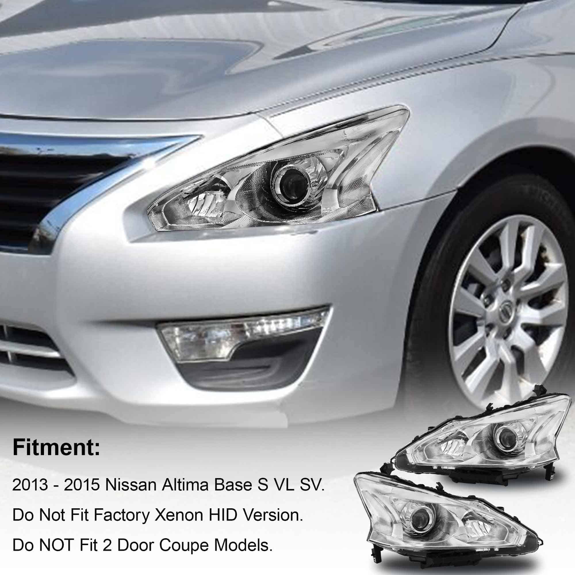 Faros Delanteros Daume para Nissan Altima 2013 2014 2015 - Imagen 8