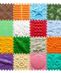 Tapetes de Juego Sensorial ORTO NATURE de 16 Piezas