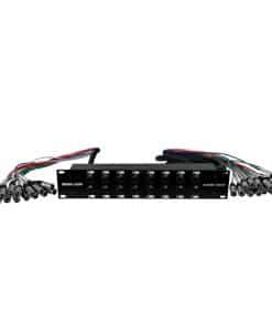Cable Divisor de Serpiente XLR TRS de 16 Canales - 3' y 10'