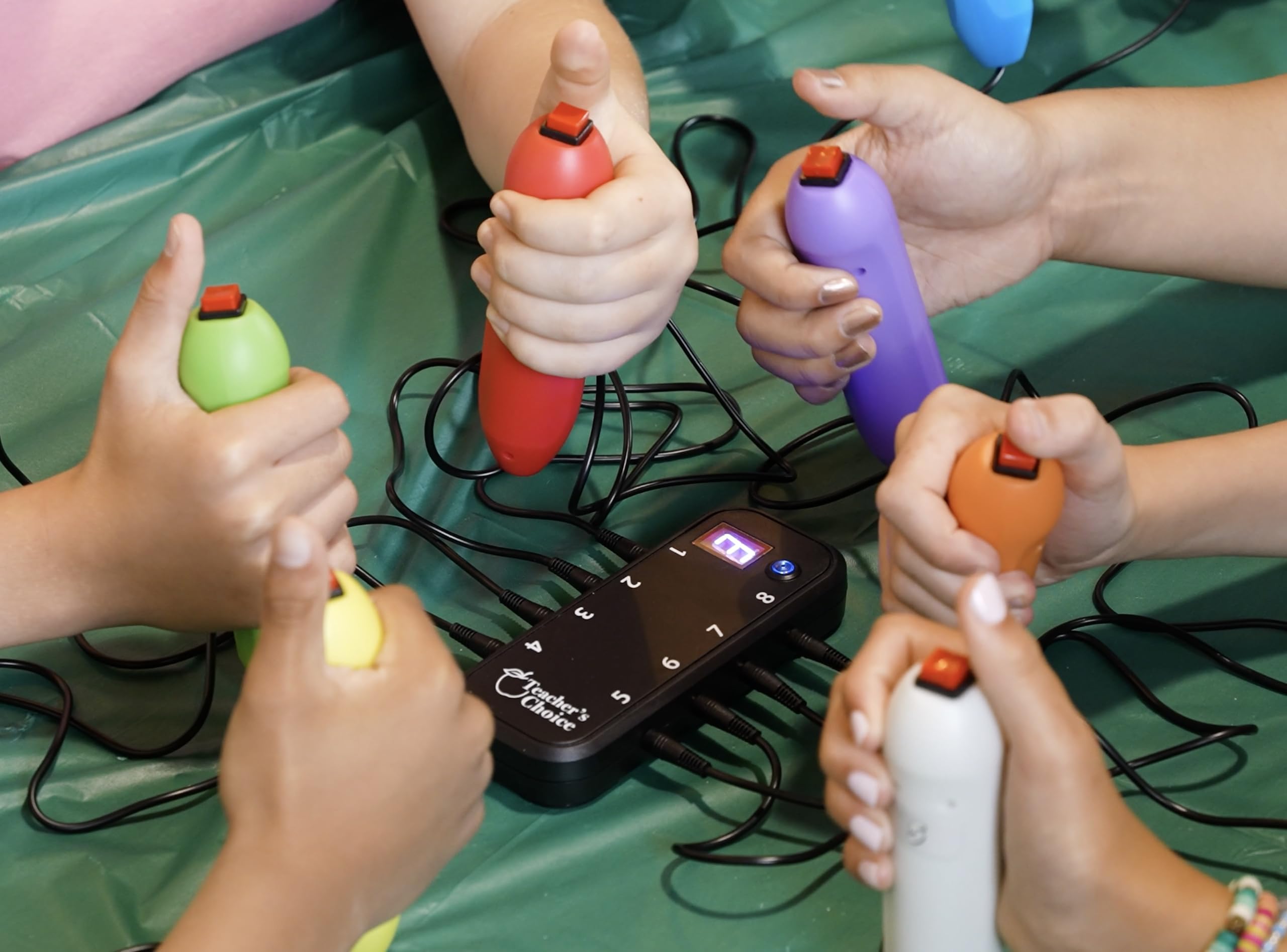 Sistema de Juego de Buzzer Joystick Teacher's Choice - Imagen 10