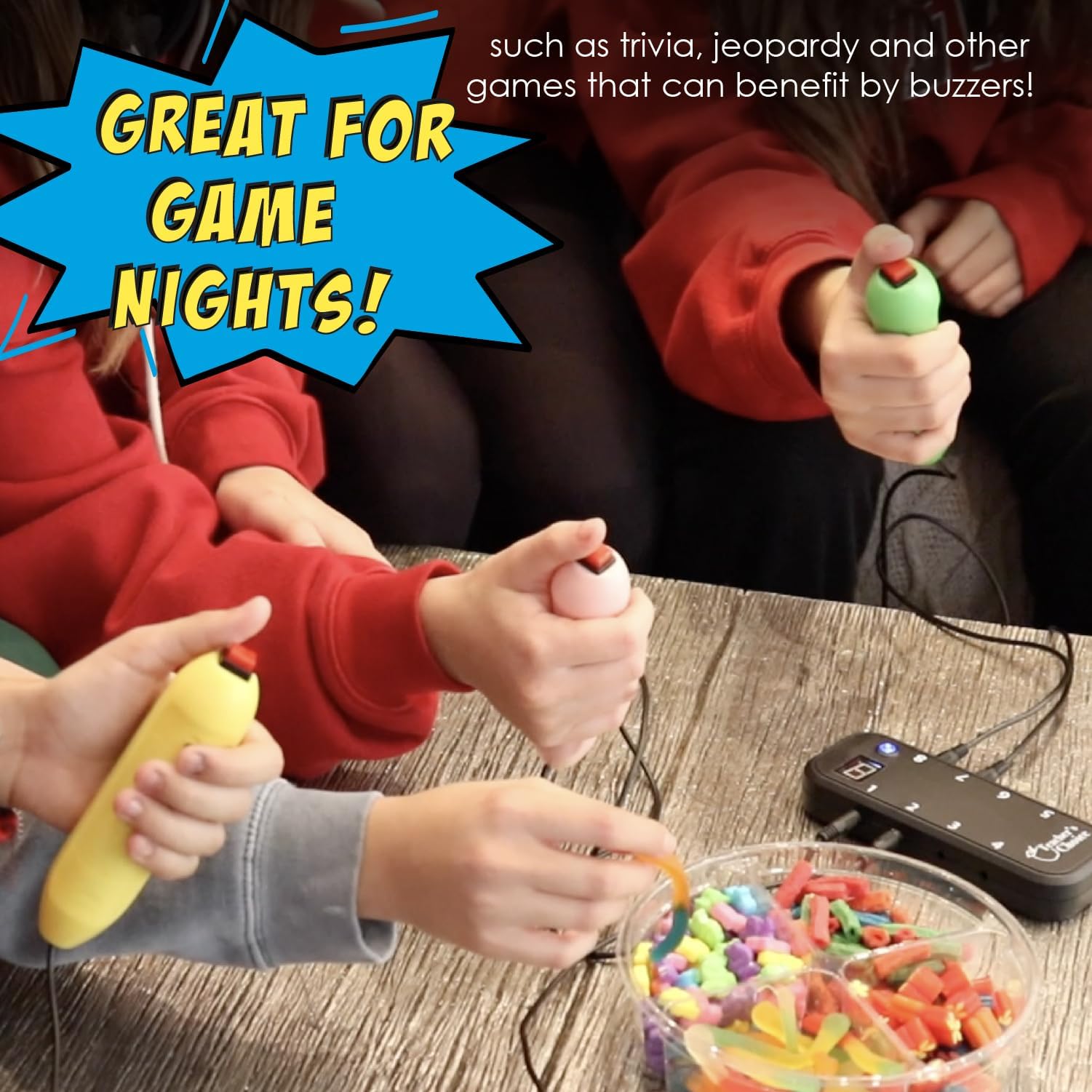 Sistema de Juego de Buzzer Joystick Teacher's Choice - Imagen 6