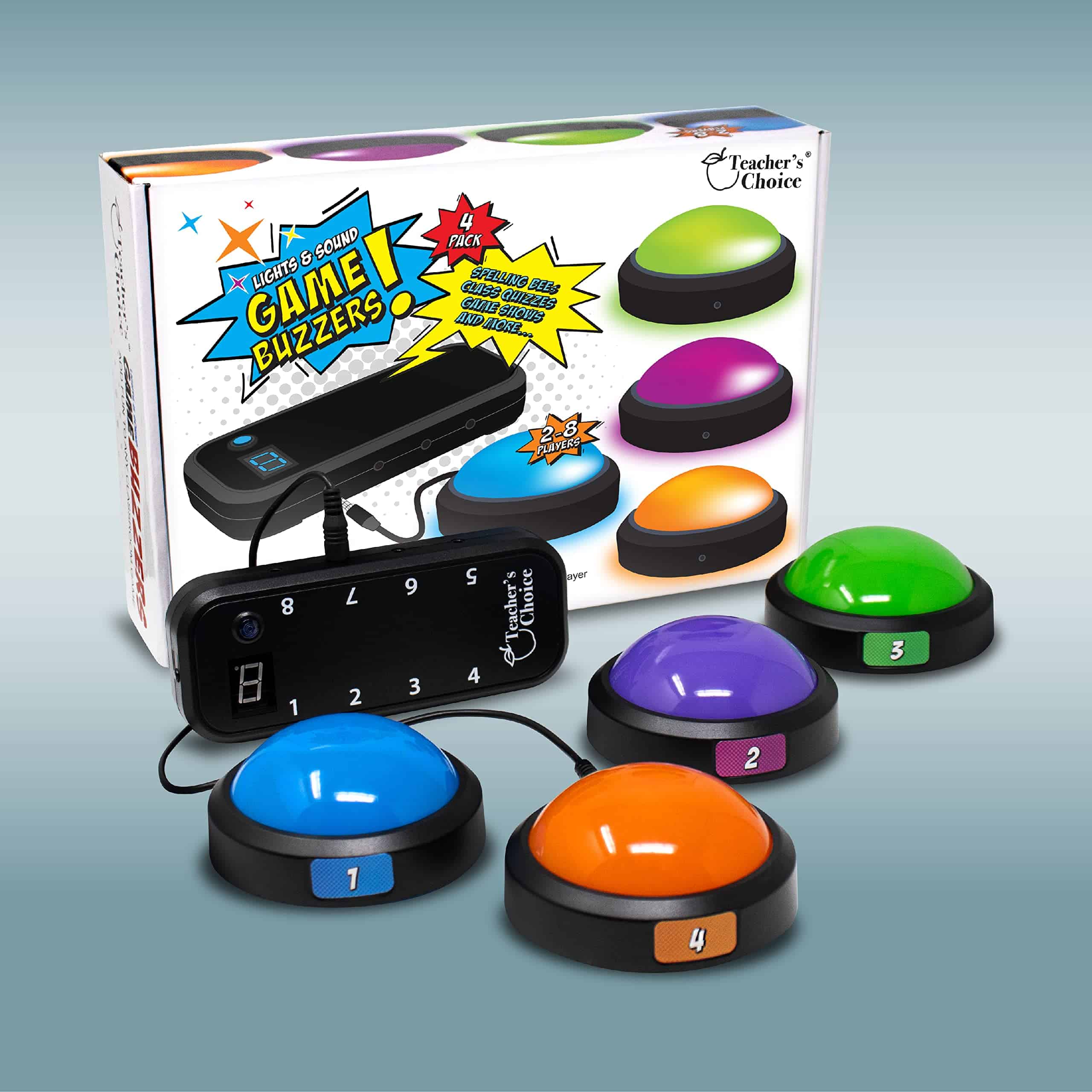 Sistema de Zumbadores de Juegos Iluminados de Teacher's - Imagen 9