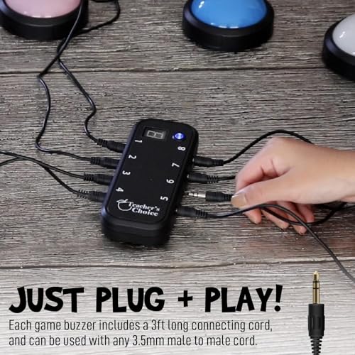 Sistema de Zumbadores para Juegos con Luces Teacher's - Imagen 6