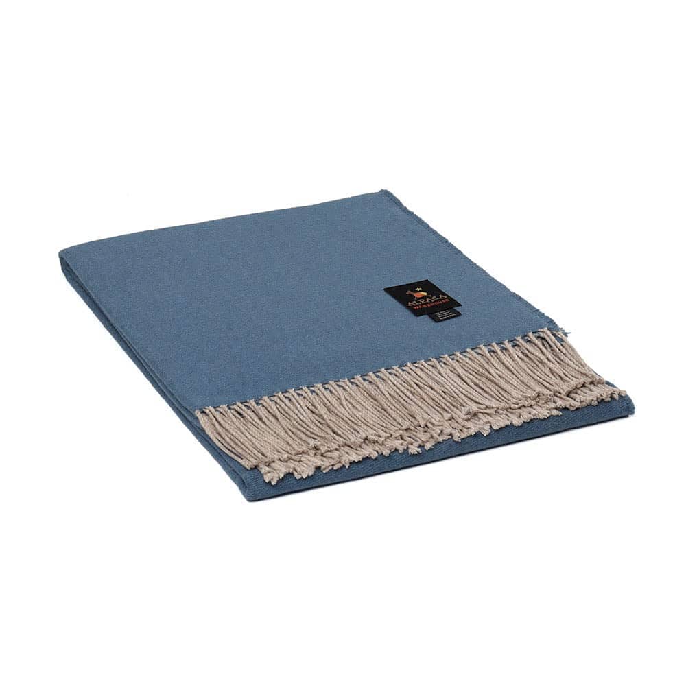 Misterio de Lima - Manta de Lana de Alpaca Tejida a Mano