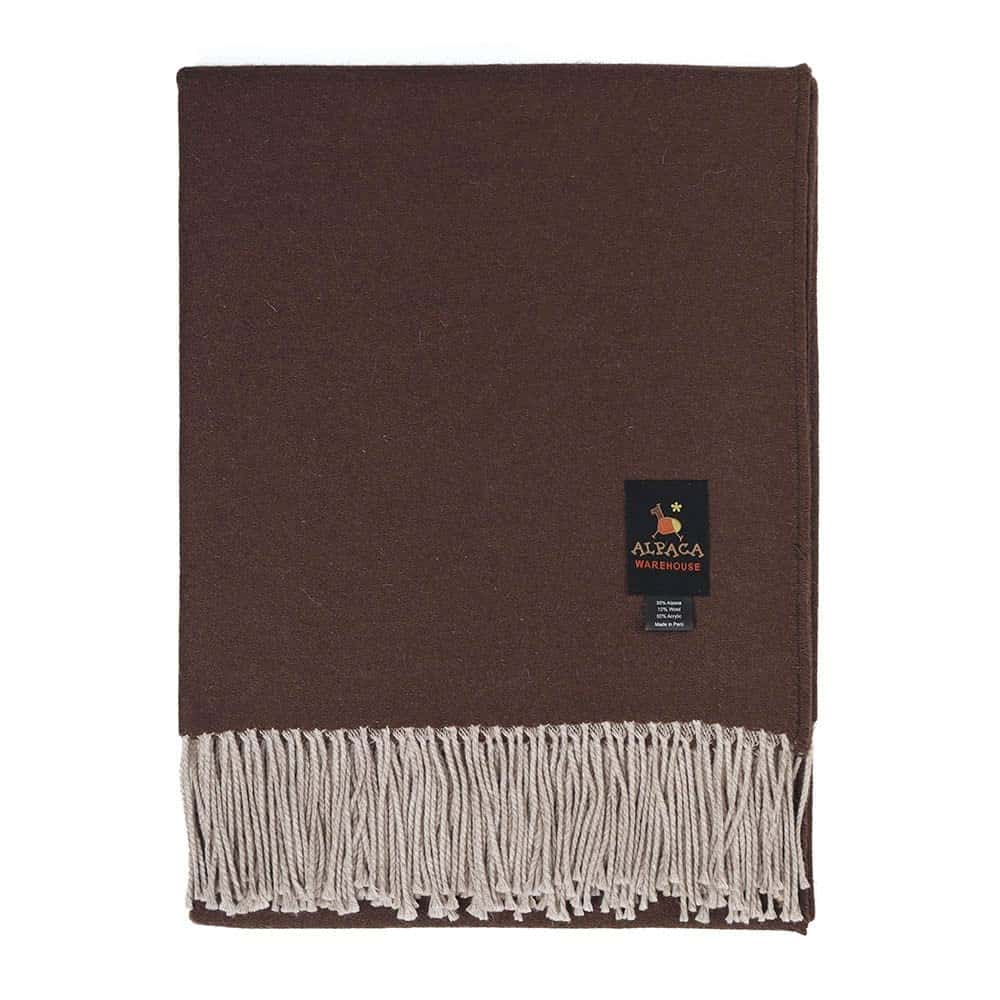 Misterio de Lima - Manta de Lana de Alpaca Suave y Cálida - Imagen 3