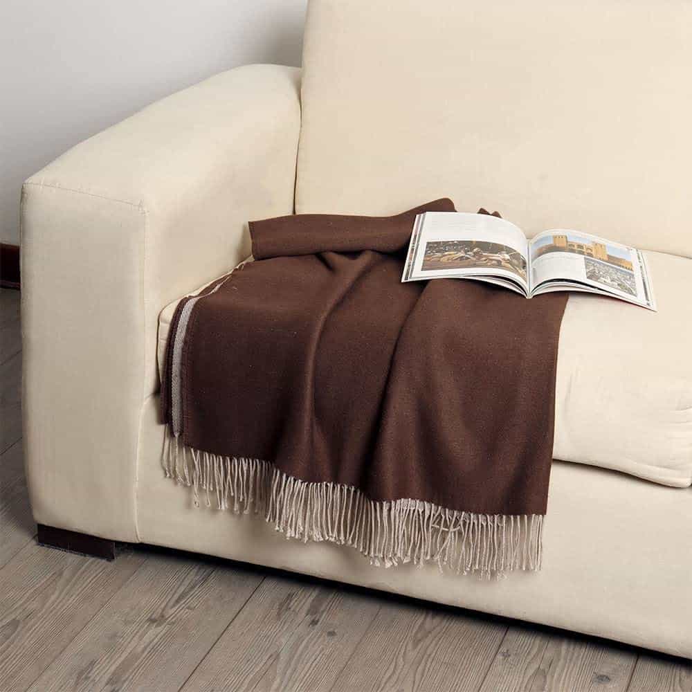 Misterio de Lima - Manta de Lana de Alpaca Suave y Cálida - Imagen 5