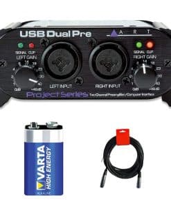 Interfaz de audio digital USB Dual Pre con 2