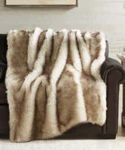 Manta de Lana de Imitación Hyde Lane - Pelo Ultra Largo,