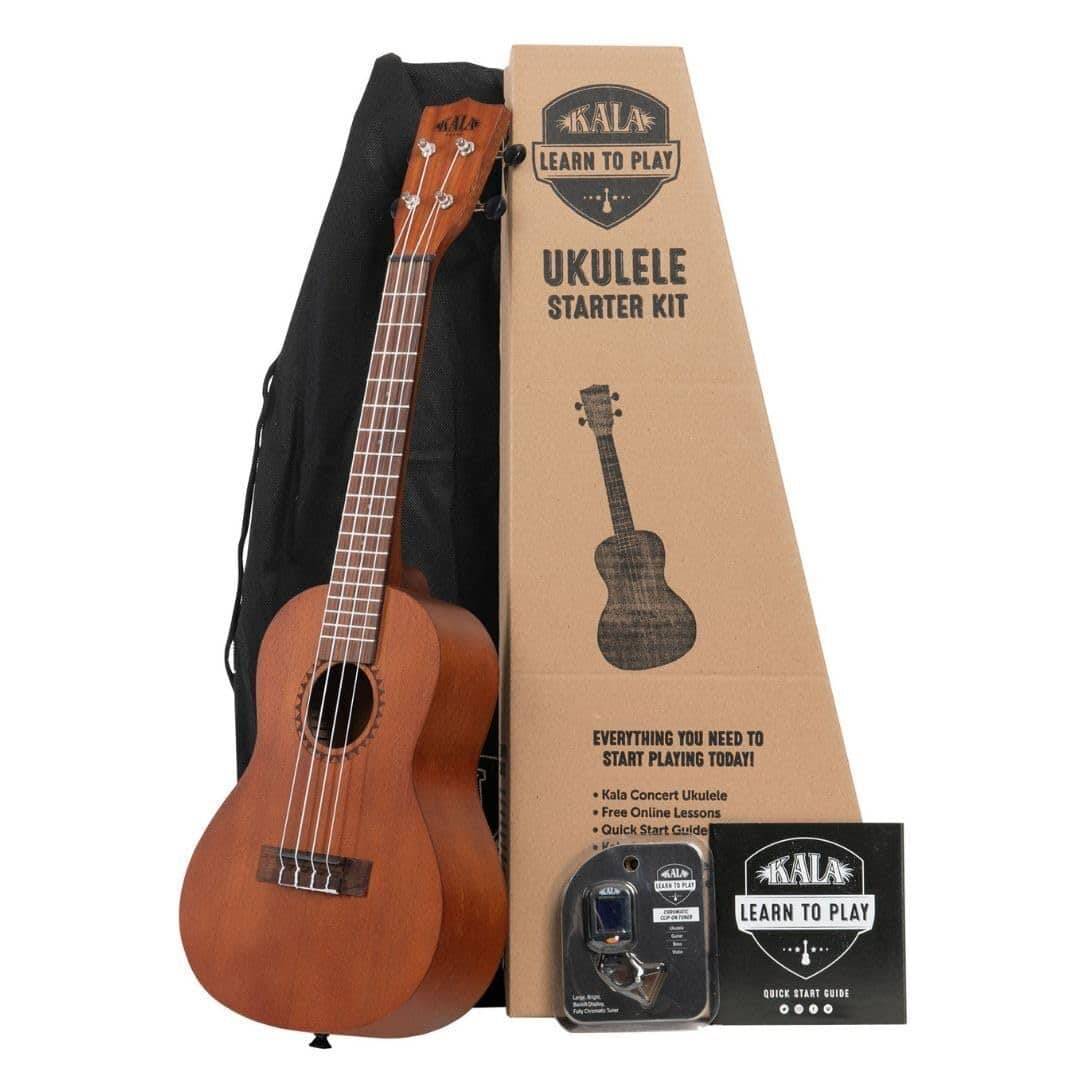 Ukulele de 4 cuerdas Kala, Natural, Concierto LTP-C