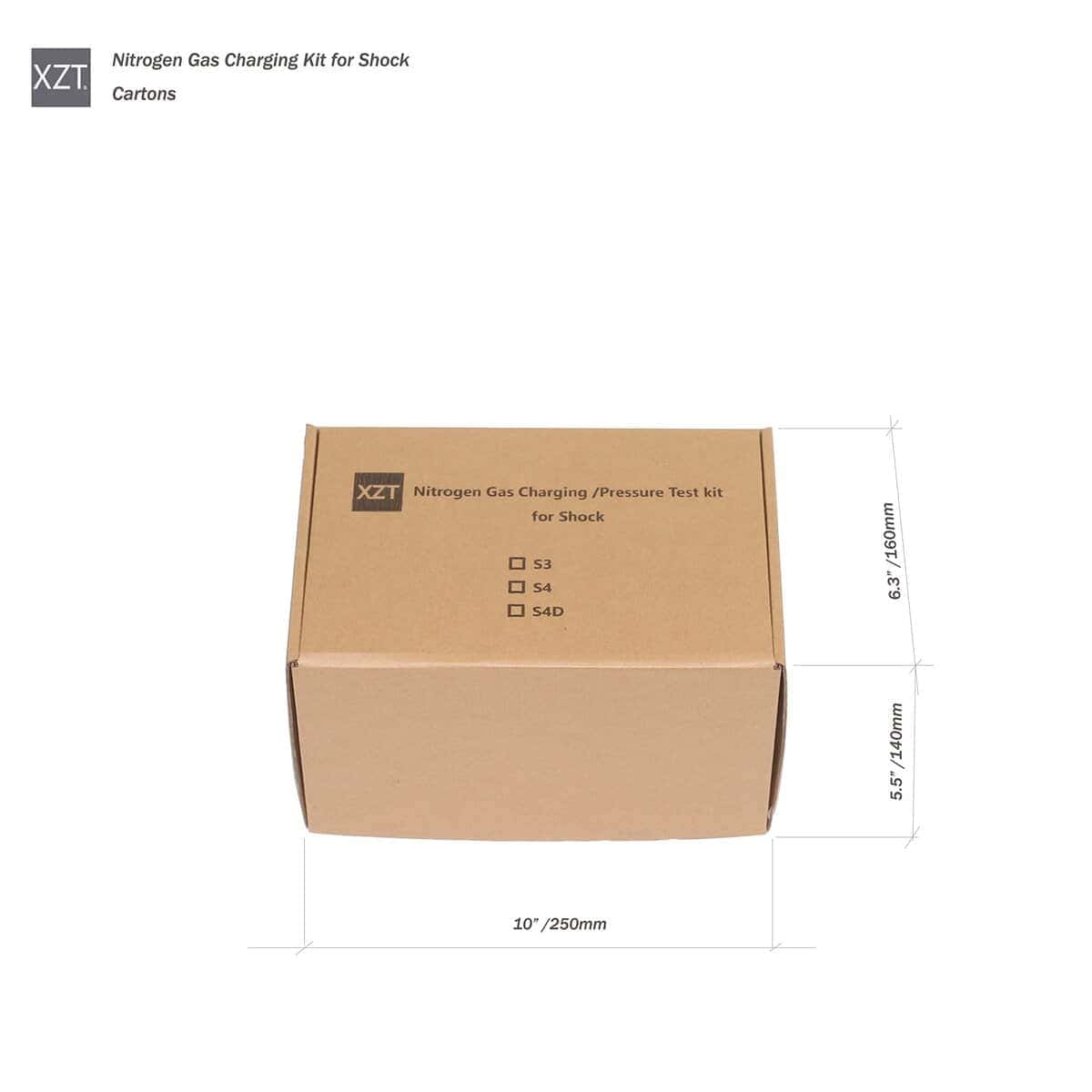 Kit de Prueba de Presión de Gas de Nitrógeno XZT S4 para - Imagen 7