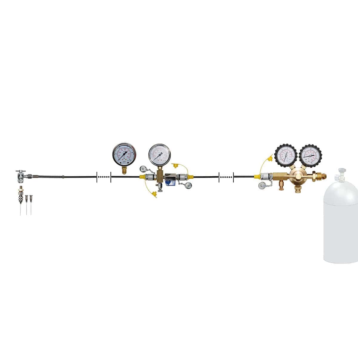 Kit de Prueba de Presión de Gas de Nitrógeno XZT S4 para