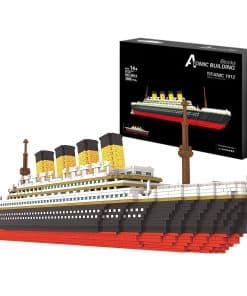 Modelo de Barco Titanic de Bloques de Construcción, 3800