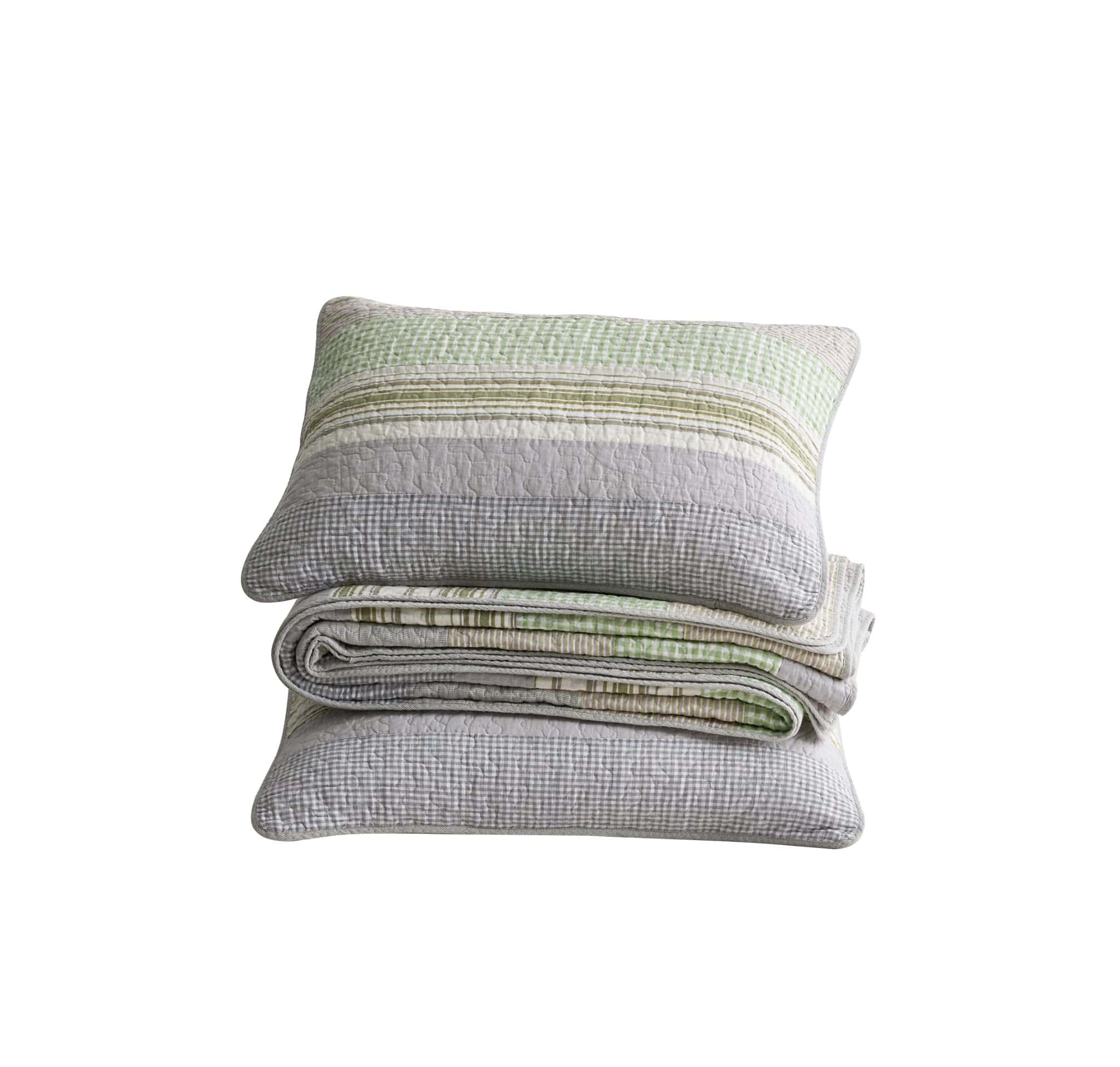 Juego de Colcha Boho Chic Patchwork Rene de 3 Piezas - Imagen 8