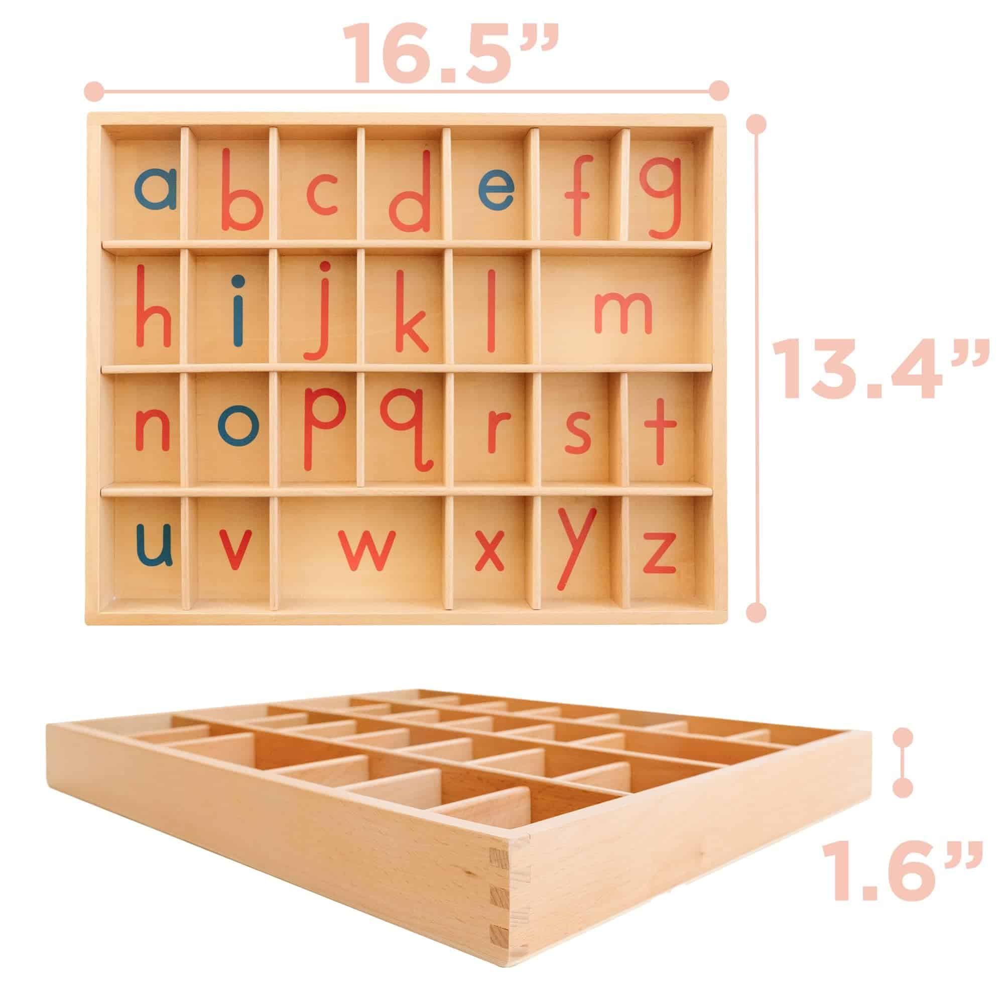 Letras Móviles Montessori de Madera - Alfabeto Móvil con - Imagen 5
