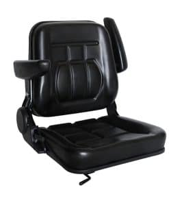 Asiento de montacargas universal negro Asiento de tractor,