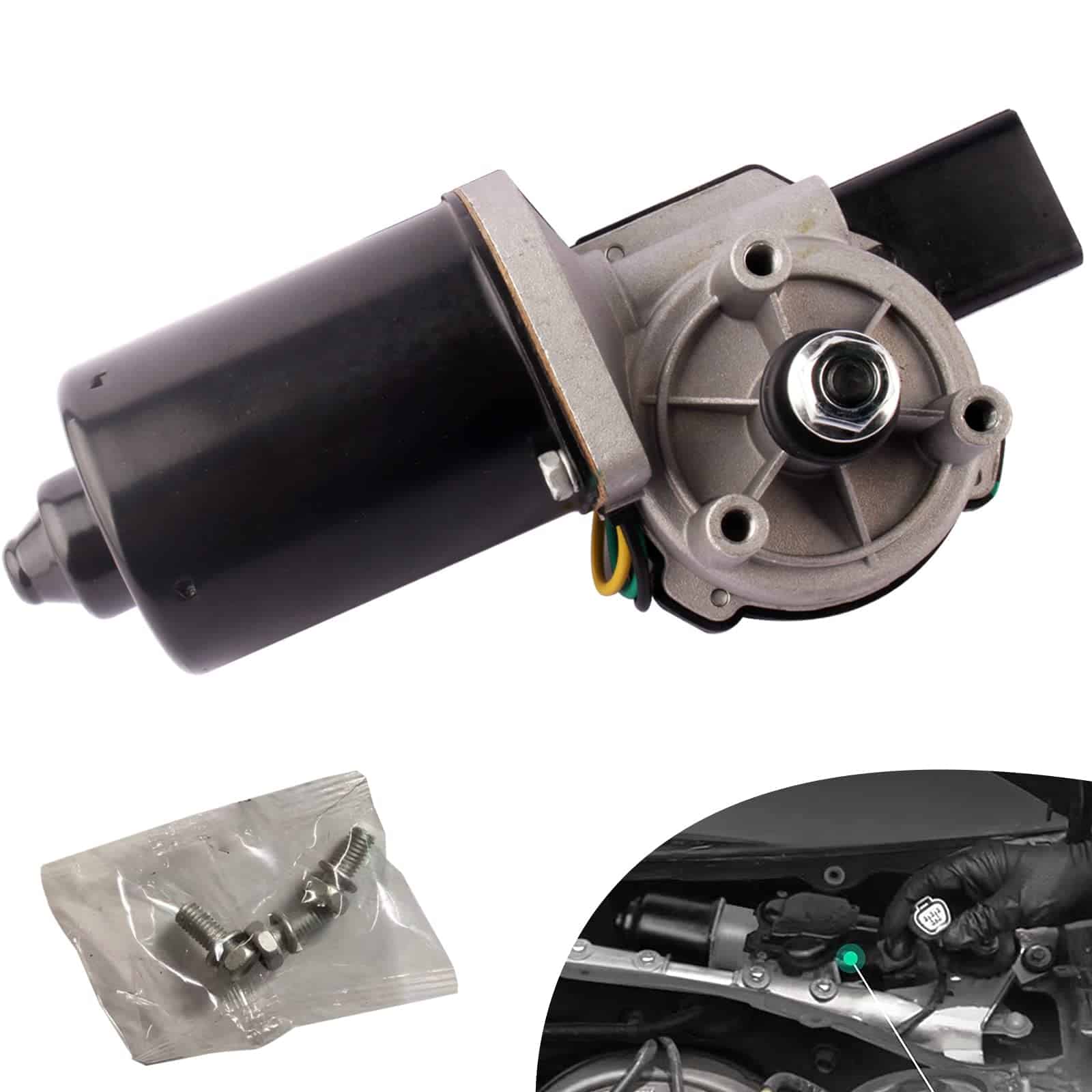 Motor del limpiaparabrisas E-Vniko Compatible para Jeep