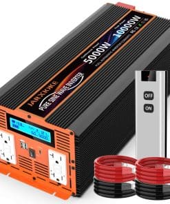 Inversor de Corriente de Onda Sinusoidal Pura de 5000W 12V