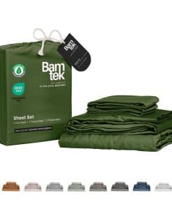 Juego de Sábanas Bamtek - Tamaño Individual, Sábanas de