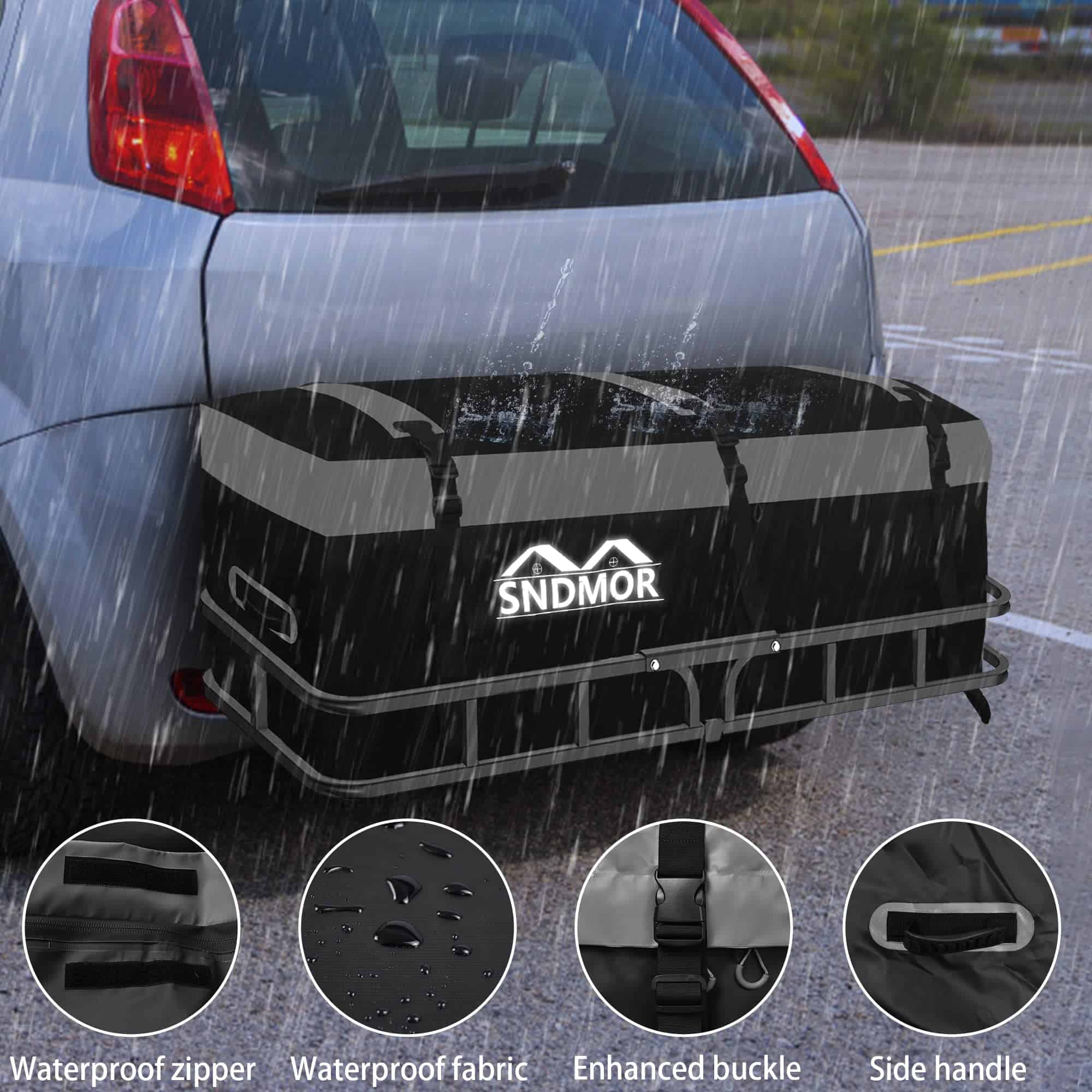 Bolsa de carga SNDMOR, 19 pies cúbicos (150 * 60 * 60 cm) - Imagen 6