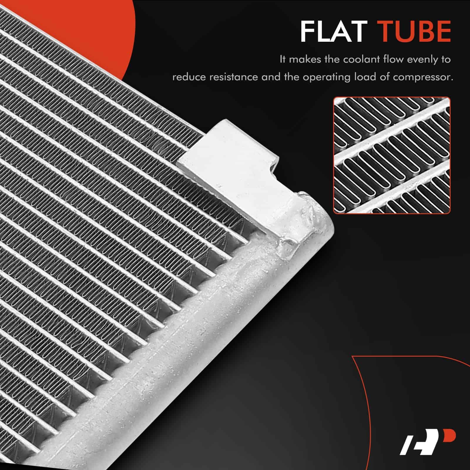 Condensador de Aire A-premium Reemplaza # 4837 - Compatible - Imagen 4