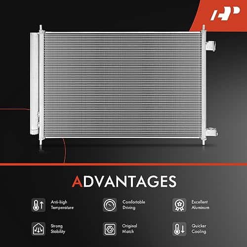 Condensador de Aire Acondicionado A-premium Compatible con - Imagen 6