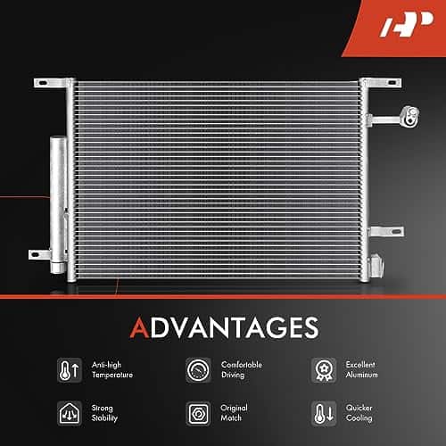 A-Premium Condensador de Aire Acondicionado A/C Compatible - Imagen 6