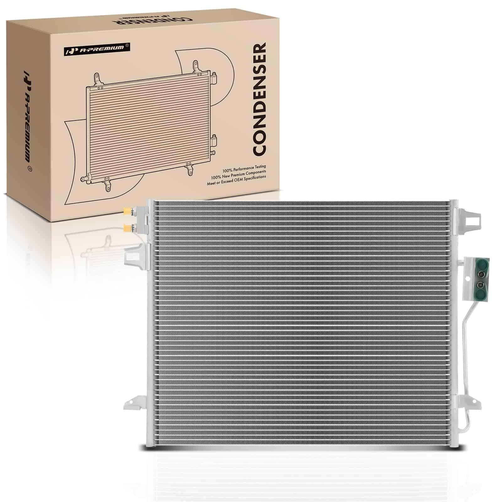 Condensador de Aire Acondicionado A-Premium Compatible con