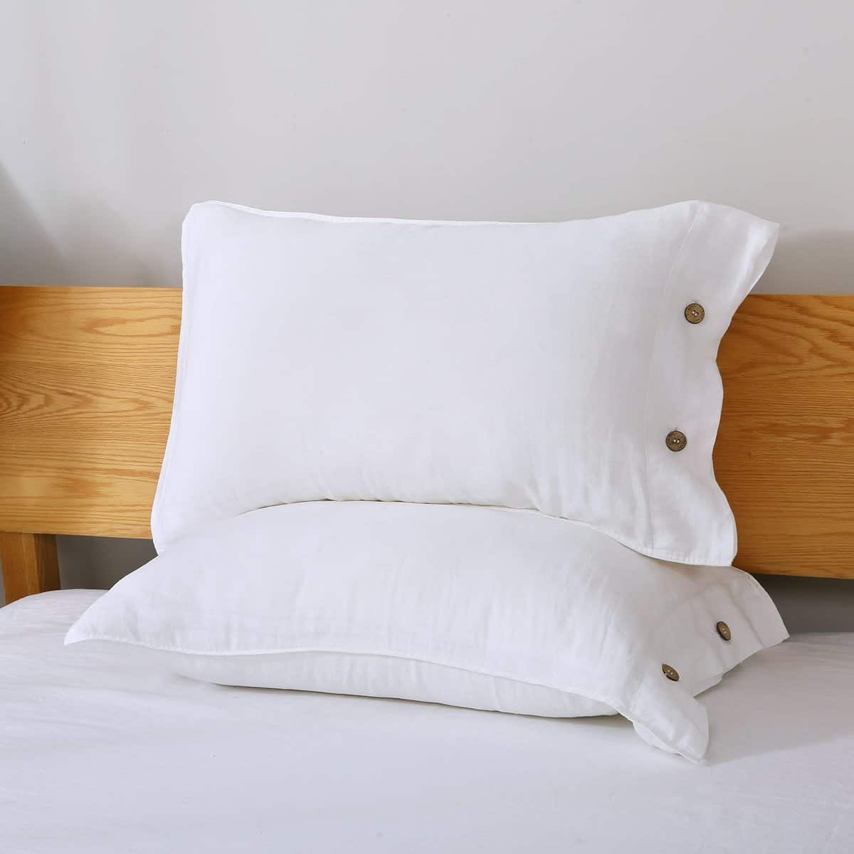 Funda de Almohada de Lino 100% Orgánico Símbolo de la - Imagen 6