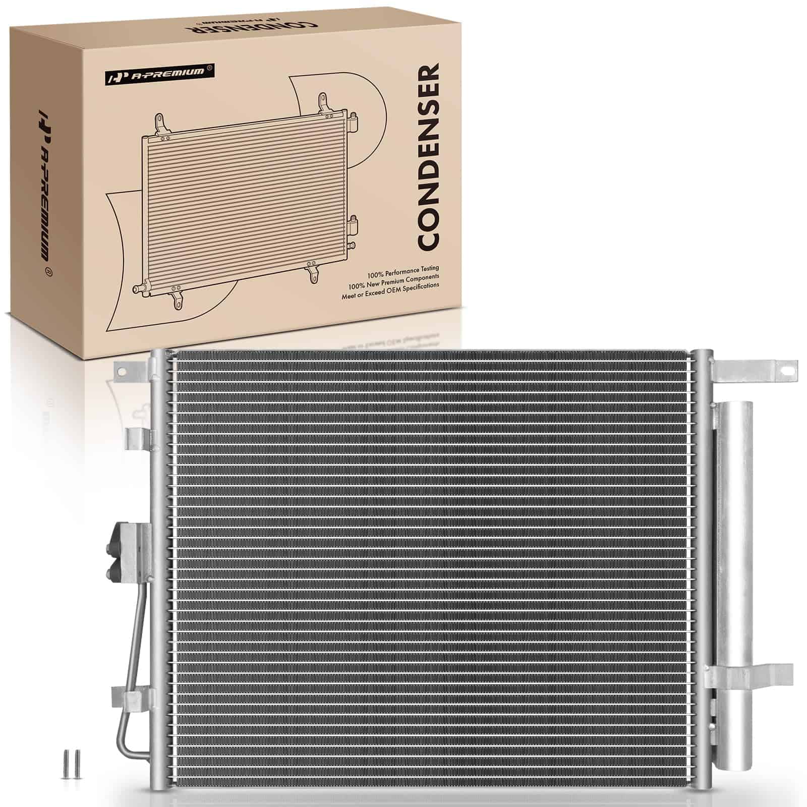 Condensador de aire acondicionado A-Premium compatible con