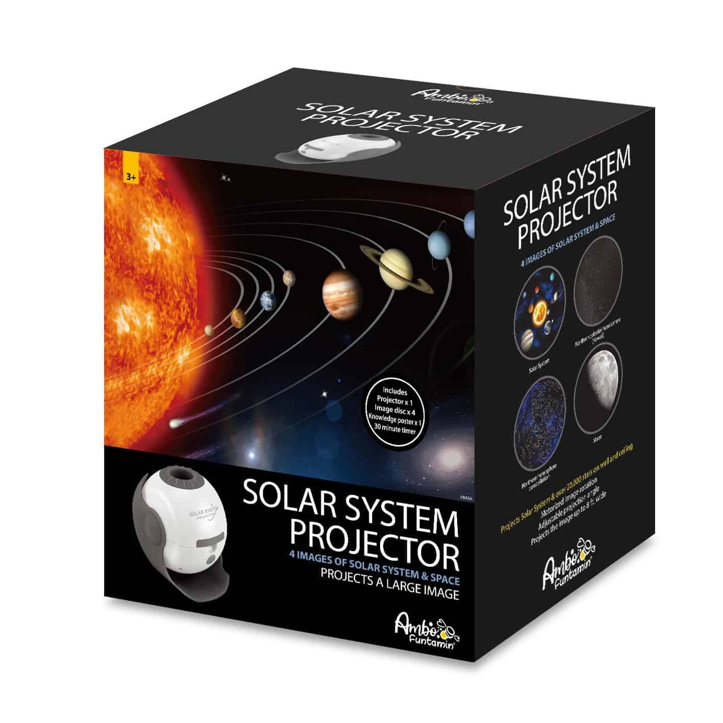 Proyector Solar Sistema Solar HD 4k Ambo Funtamin -