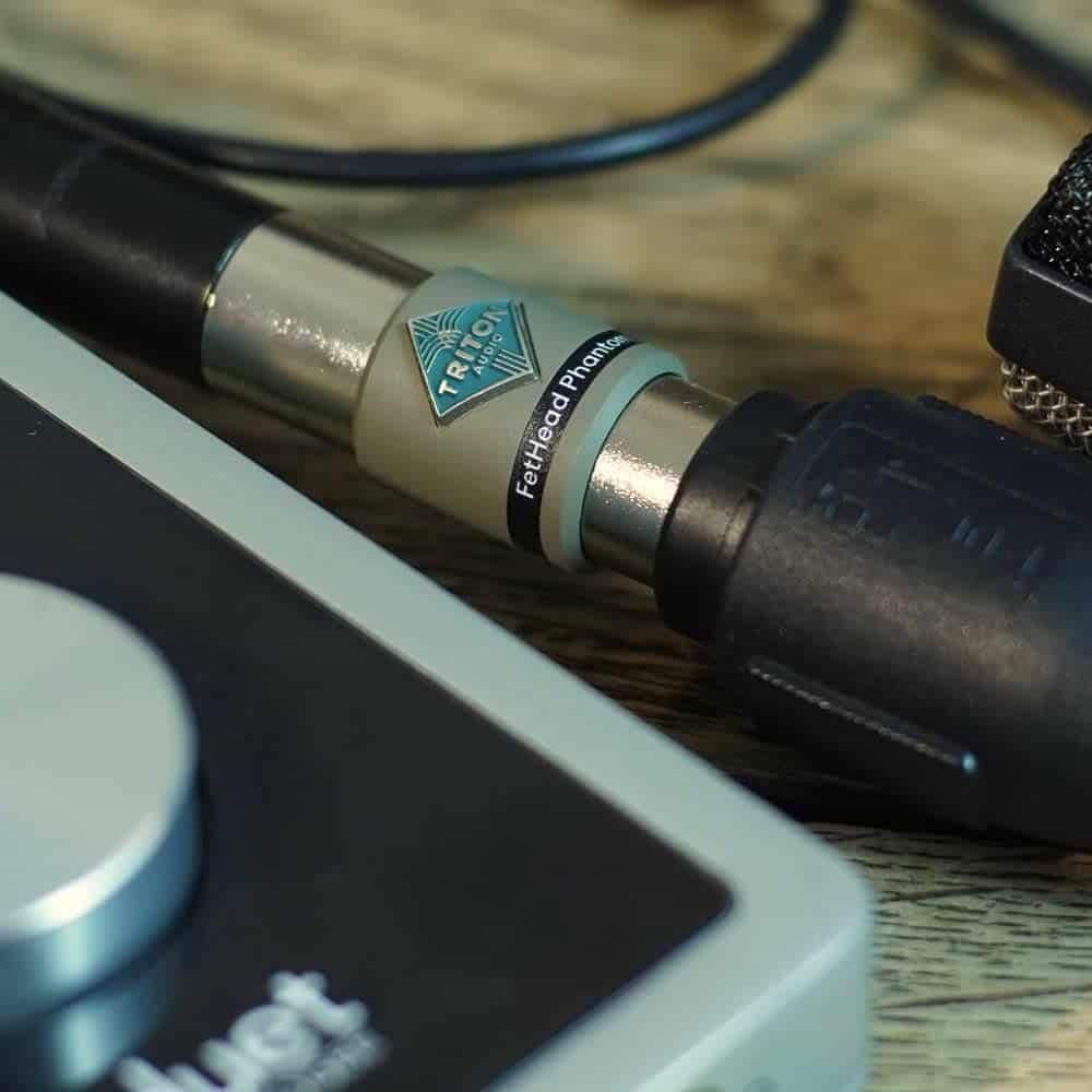 TRITON AUDIO FetHead Phantom In-Line Microphone Preamp con - Imagen 4