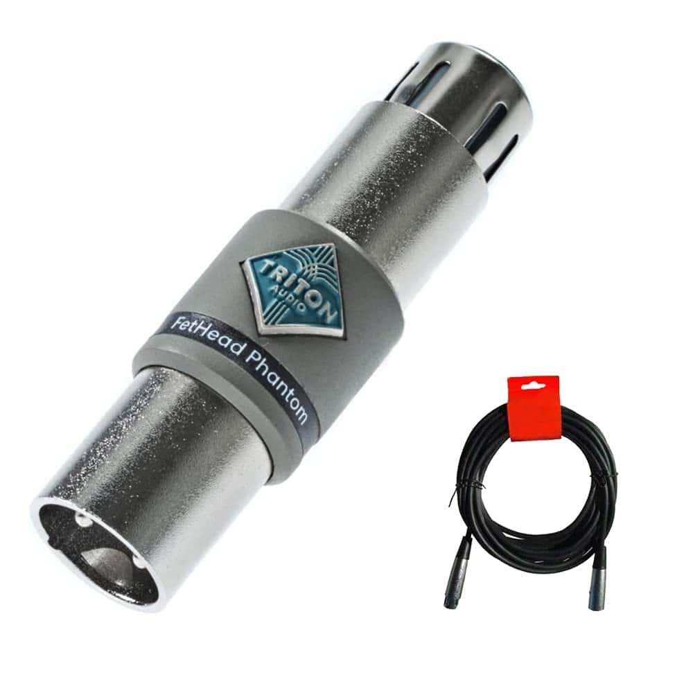 TRITON AUDIO FetHead Phantom In-Line Microphone Preamp con