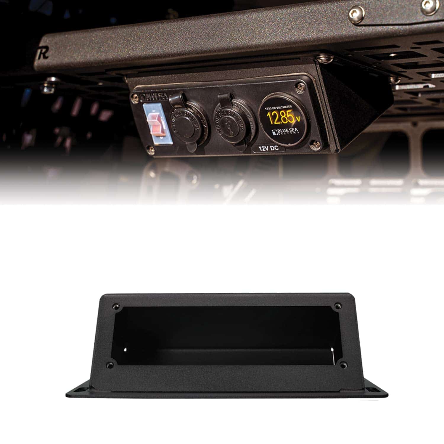 Montaje del Panel de Accesorios de 12 Voltios Compatible