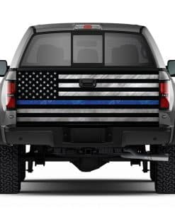 Calcomanía de Vinilo para Portón Trasero - Ajuste Universal