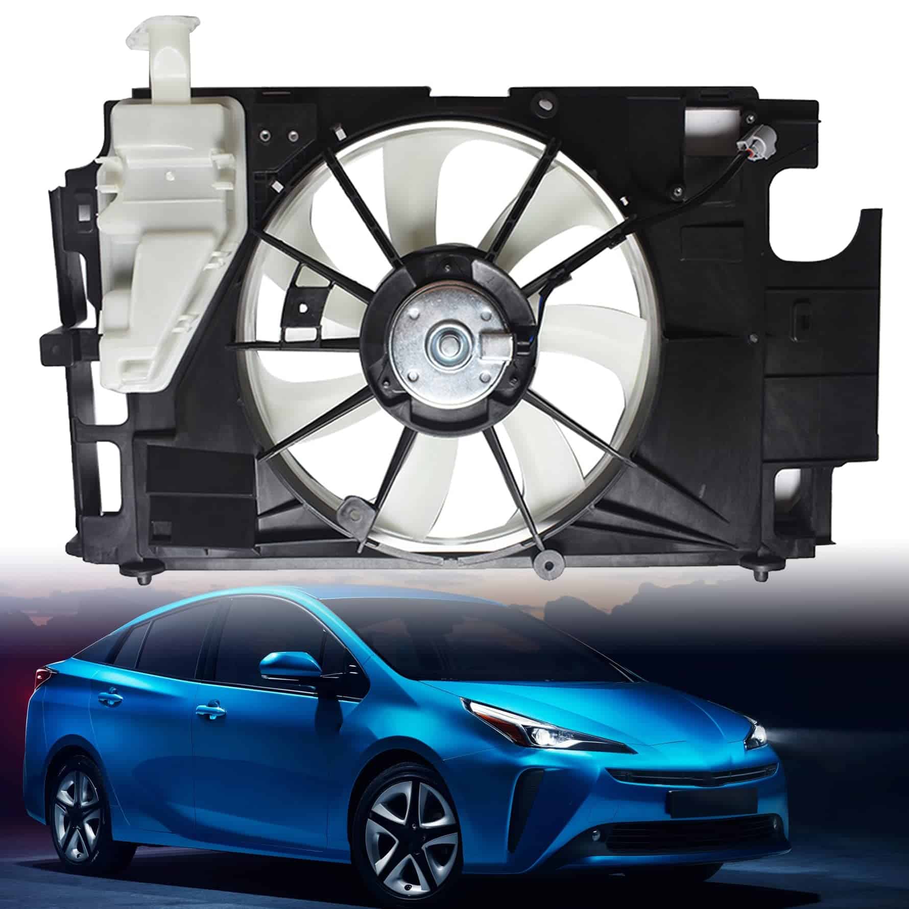 Ventilador de Enfriamiento del Radiador del Motor de