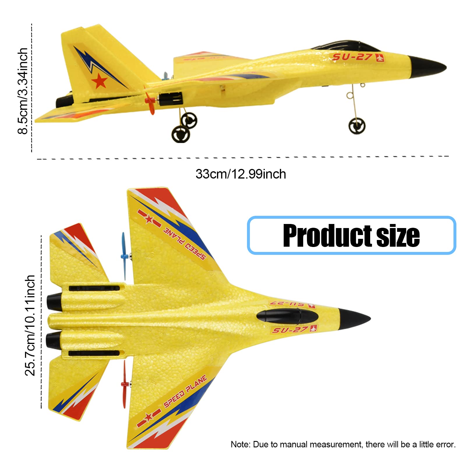 Avión de Control Remoto OUSEXI para Niños y Niñas, Avión RC - Imagen 8