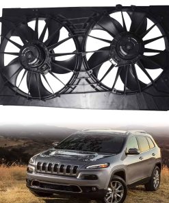 Ensamblaje de Ventilador de Radiador de -Negro