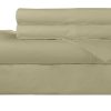 Juego de sábanas de 300 hilos 100% -Verde Salvia