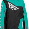Chaqueta Fly Racing 2023 SNX Pro para Mujer (Negro/Menta,