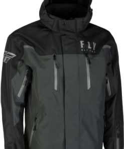 Chamarra Fly Racing 2023 Incline (Negro/Carbón, Grande)