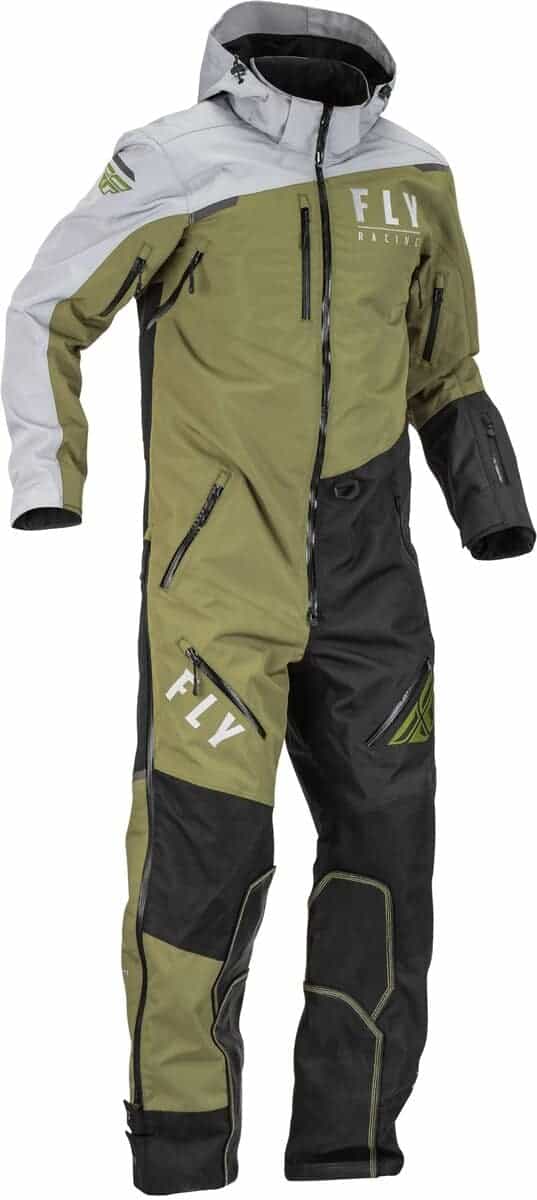 Monosuit Fly Racing 2023 Cobalt Shell (Verde/Gris, Extra