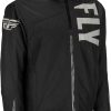 Chaqueta Aurora Fly Racing para Adultos (Negro, 2X-Grande)