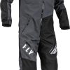 Mono Traje de una Pieza Fly Racing 2023 Cobalt (Negro/Gris,