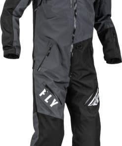 Mono Traje de una Pieza Fly Racing 2023 Cobalt (Negro/Gris,