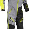 Monosuit Fly Racing 2023 Cobalt Shell (Negro/Gris/Amarillo