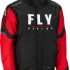 Chamarra Fly Racing 2023 Outpost (Rojo/Negro, Mediano)