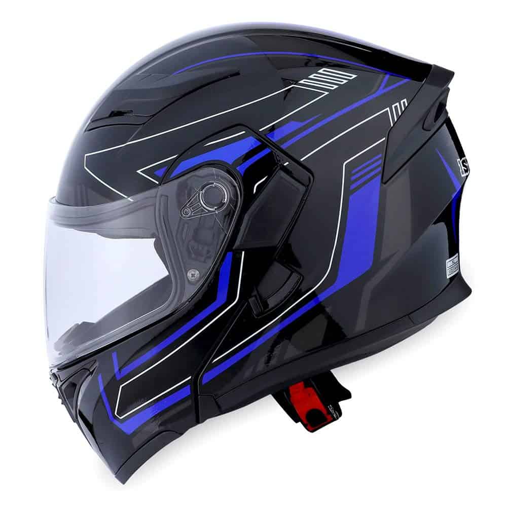 Casco Modular de Cara Completa 1Storm con -Azul Flecha - Imagen 6