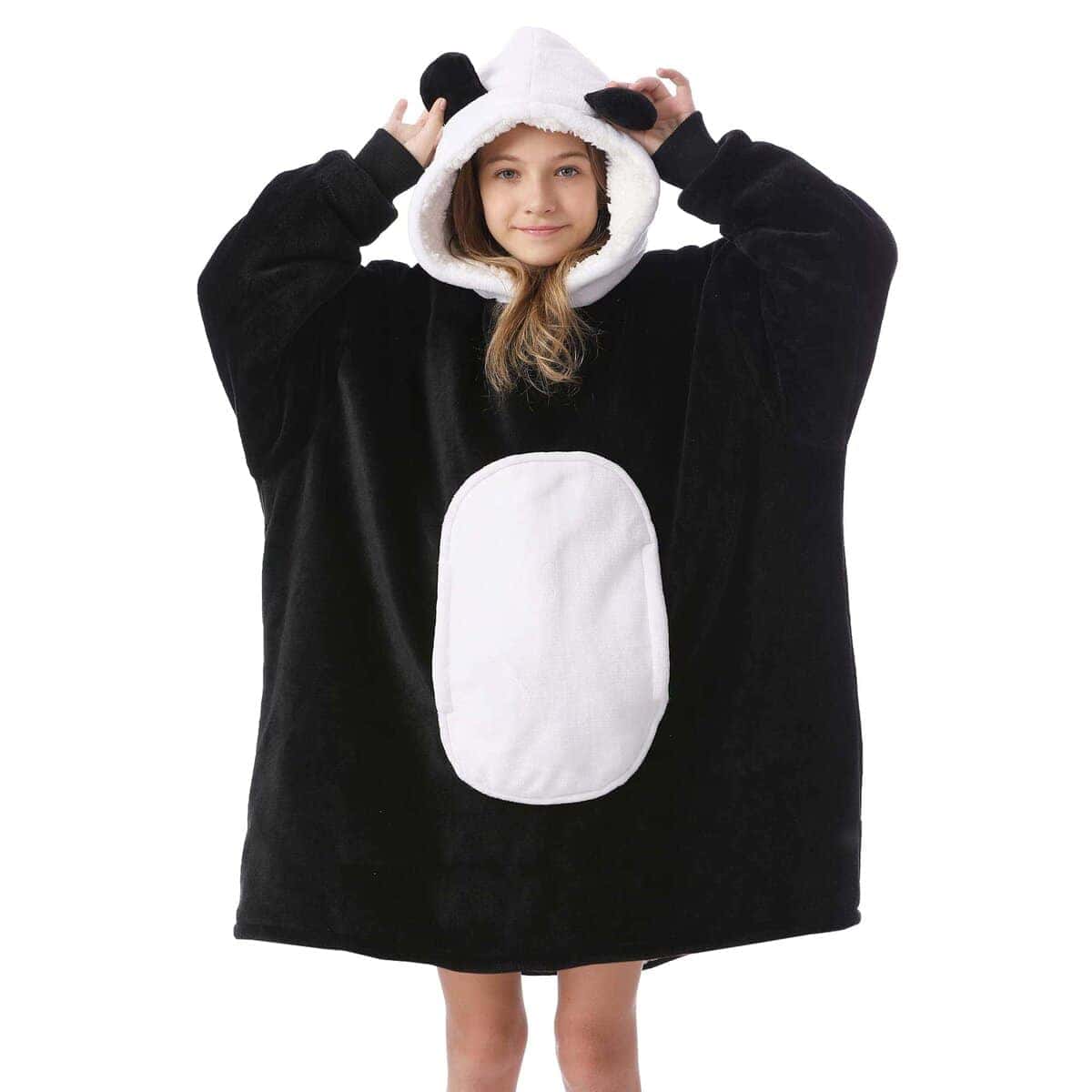 Manta con Capucha Kipswiza para Niños - Manta Portátil